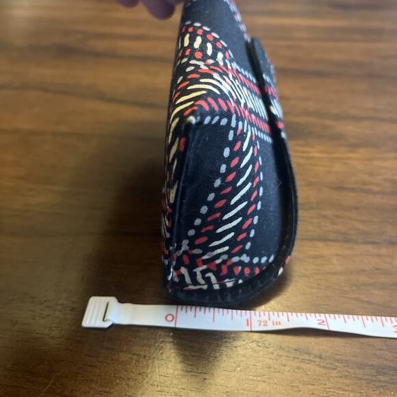 Vera Bradley Minsk Plaid 6” Hard Eyeglass Case Magnetic Snap Closure Bookish - Picture 7 of 7